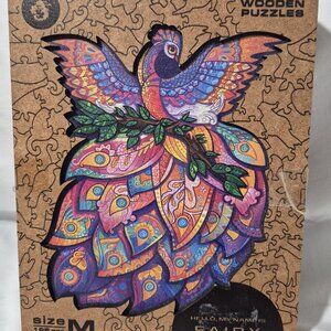 Unidragon, Bird Wooden Puzzle That Brings the Fairy Garden to Life